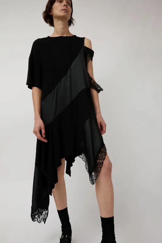 Rave Review Juliette Dress in Black and Lace made by No. 6