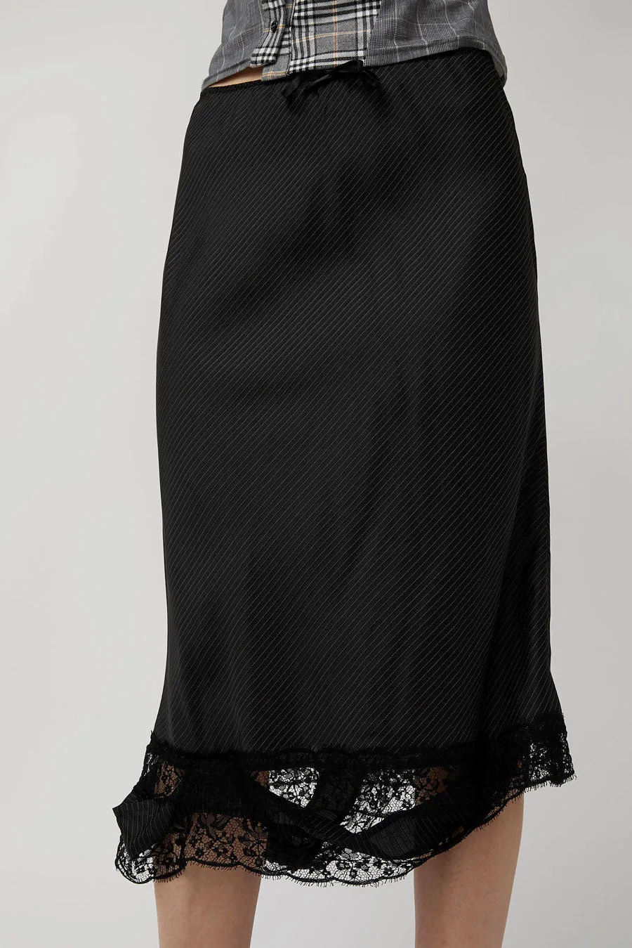 Rave Review Laila Deconstructed Skirt in Black Stripe sold by No. 6 product image thumbnail 2