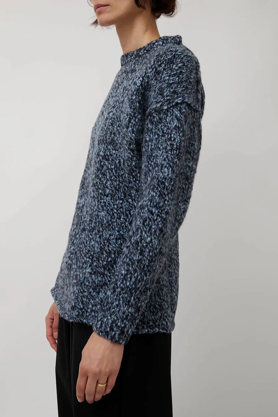 RUS Eda Sweater in Midnight Blue and Celeste sold by No. 6 product image thumbnail 4