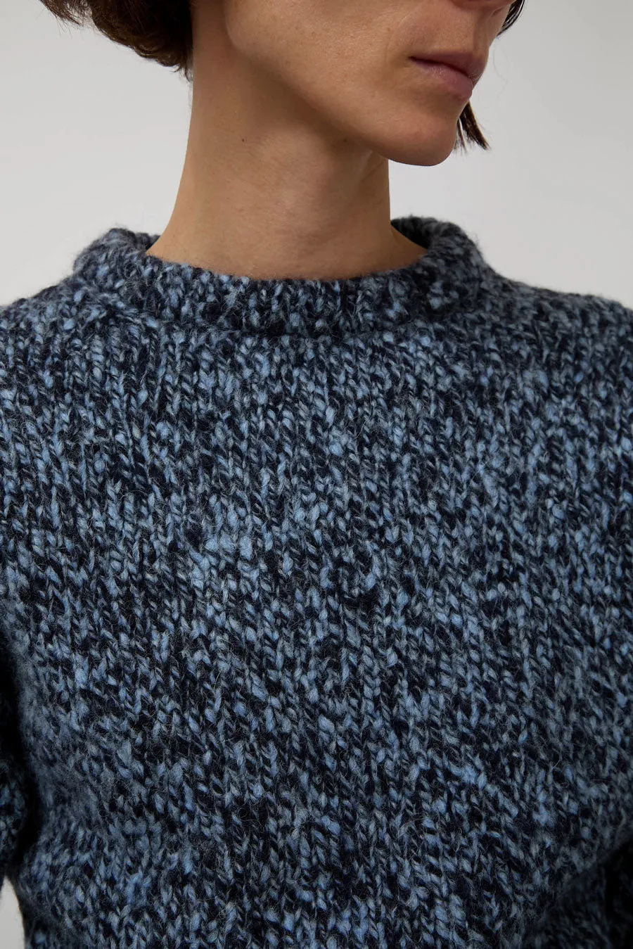 RUS Eda Sweater in Midnight Blue and Celeste sold by No. 6 product image thumbnail 3