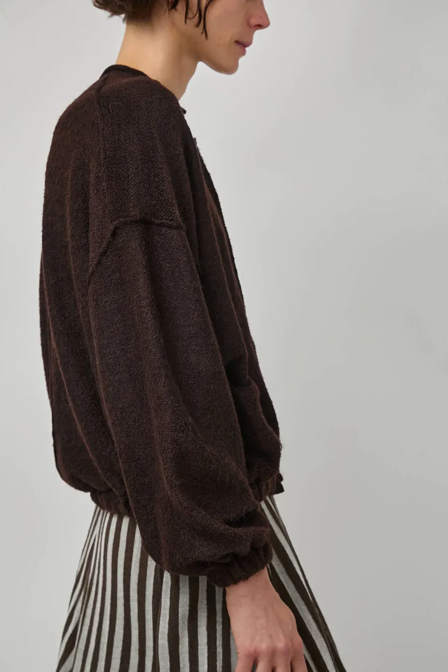 RUS Shinrin Cardigan in Espresso sold by No. 6 product image thumbnail 4