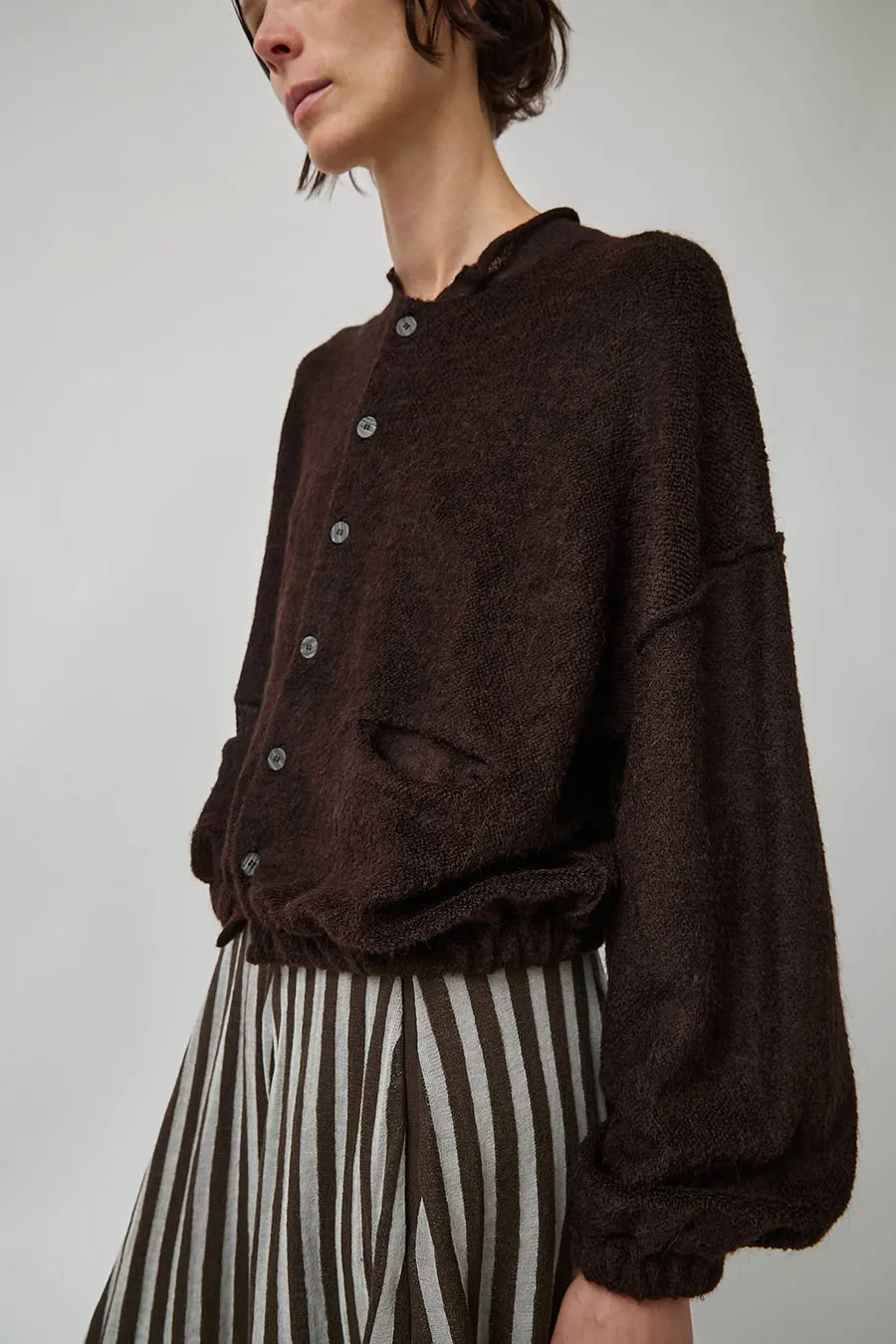 RUS Shinrin Cardigan in Espresso sold by No. 6 product image thumbnail 2