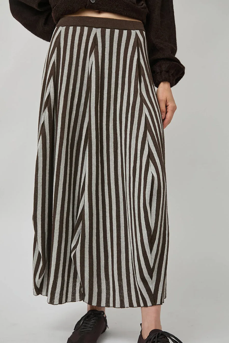RUS Koma Skirt in Espresso and Chalk sold by No. 6 product image thumbnail 2