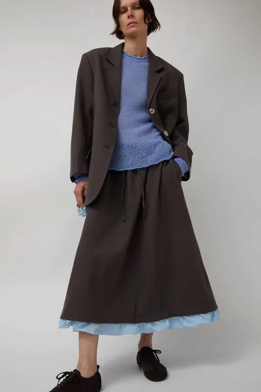 RUS Foso Skirt in Bark sold by No. 6
