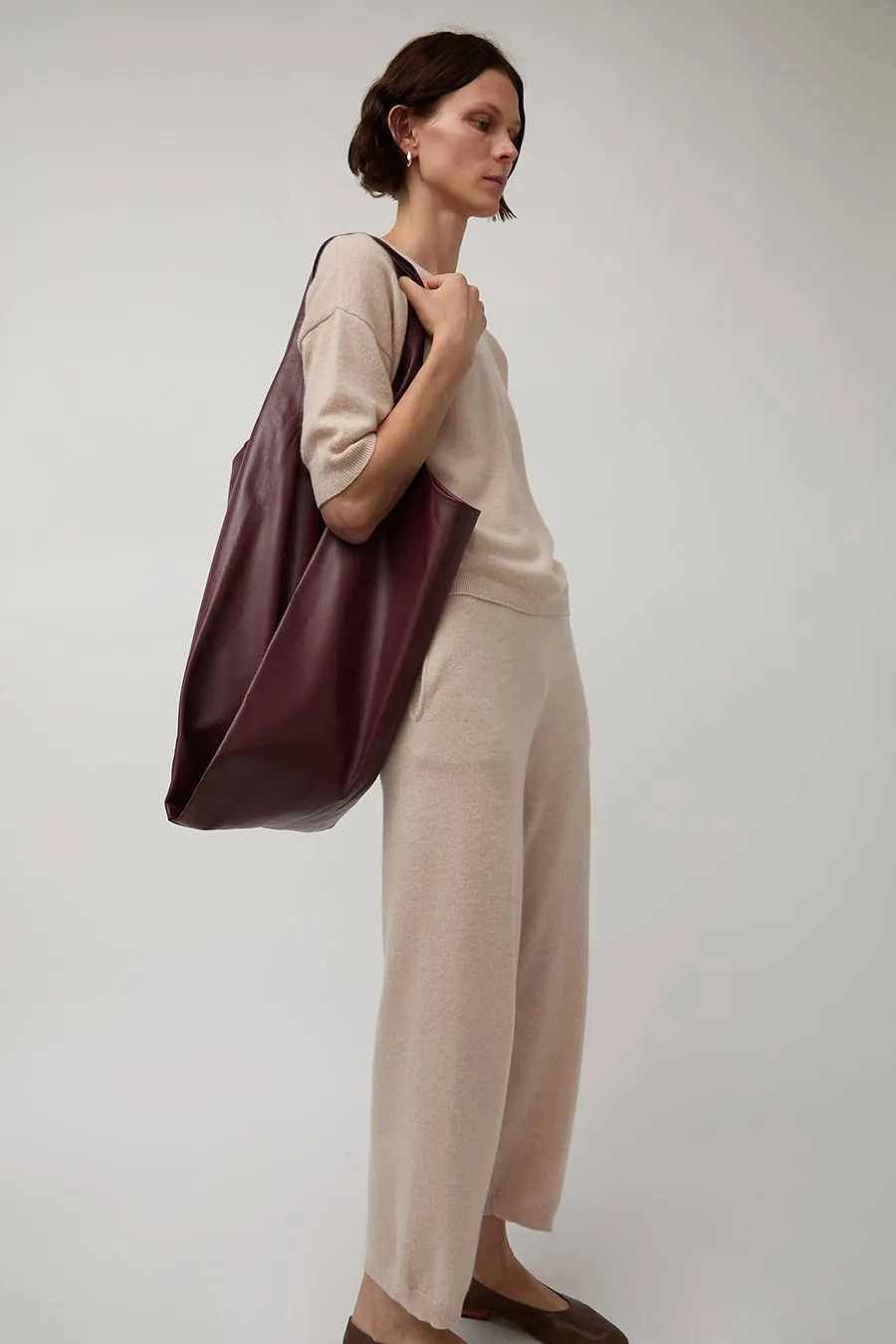 Modern Weaving XL Shopper in Burgundy sold by No. 6 product image thumbnail 4