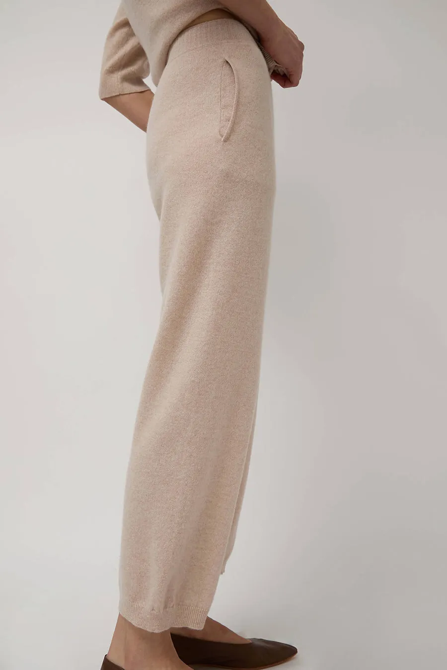 Modern Weaving Cashmere Pant in Melange Pink sold by No. 6 product image thumbnail 2