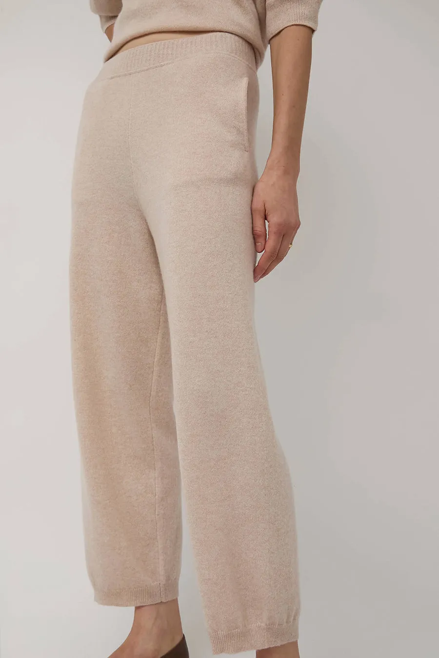 Modern Weaving Cashmere Pant in Melange Pink sold by No. 6 product image thumbnail 3