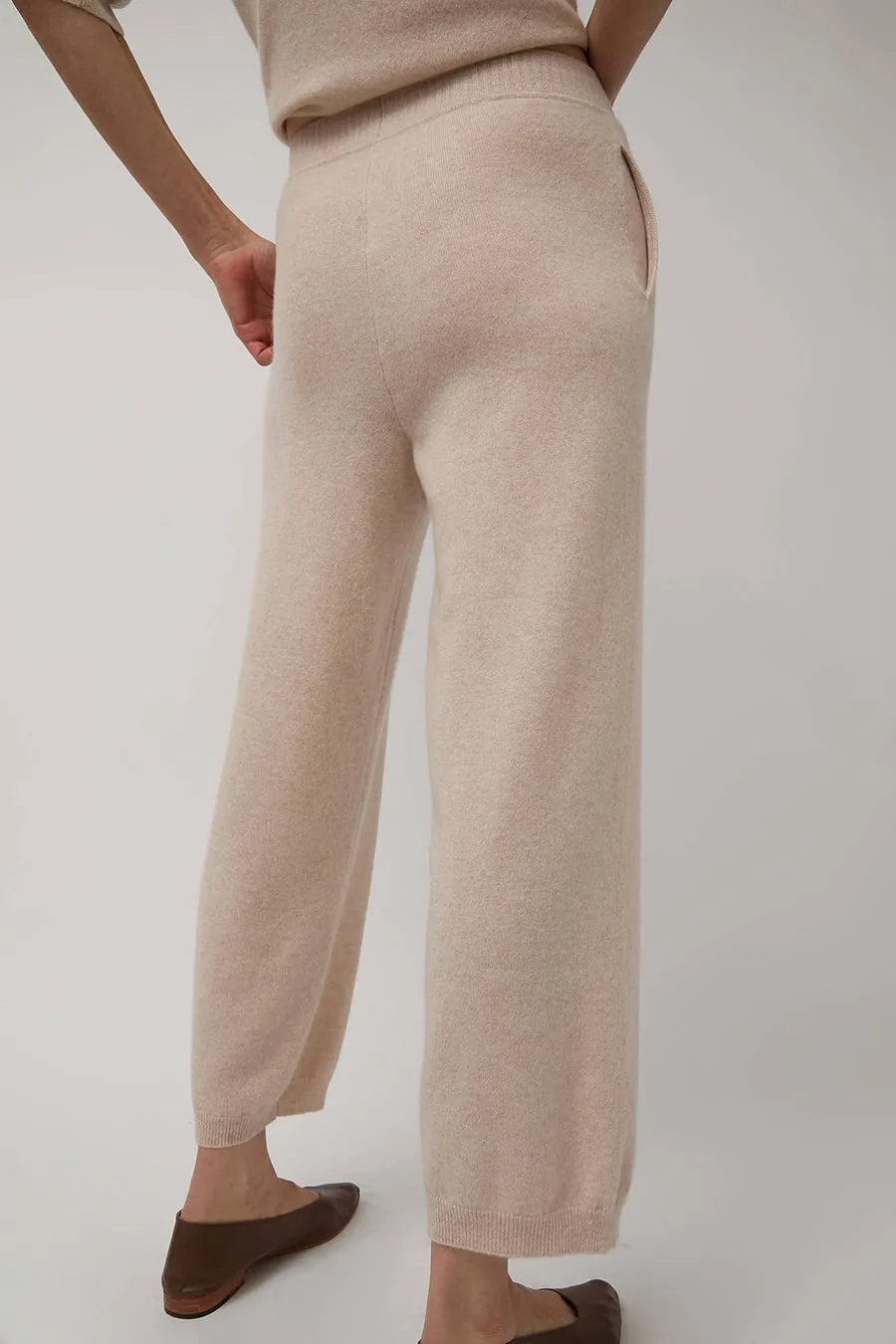 Modern Weaving Cashmere Pant in Melange Pink sold by No. 6 product image thumbnail 5