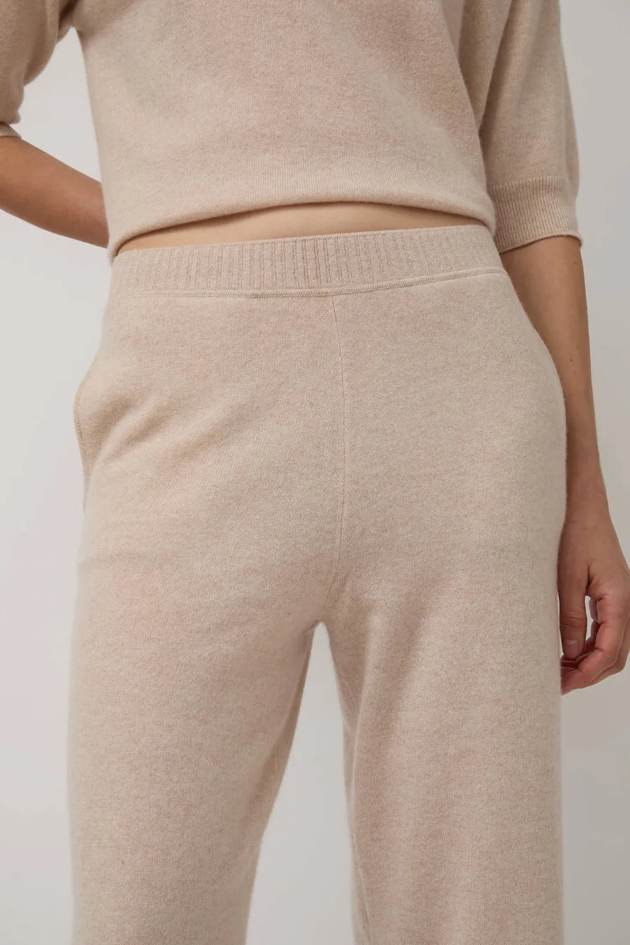 Modern Weaving Cashmere Pant in Melange Pink sold by No. 6 product image thumbnail 4