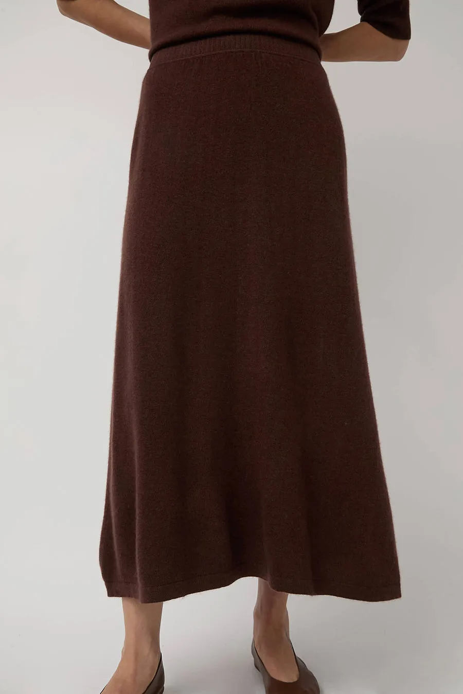 Modern Weaving Midi Skirt in Cinnamon sold by No. 6 product image thumbnail 4