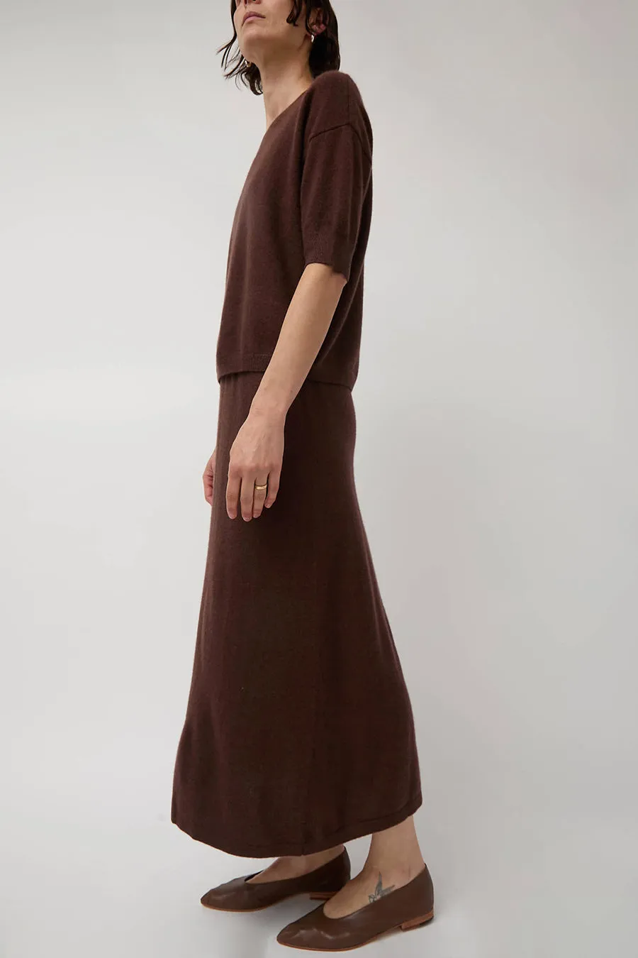 Modern Weaving Midi Skirt in Cinnamon sold by No. 6 product image thumbnail 5