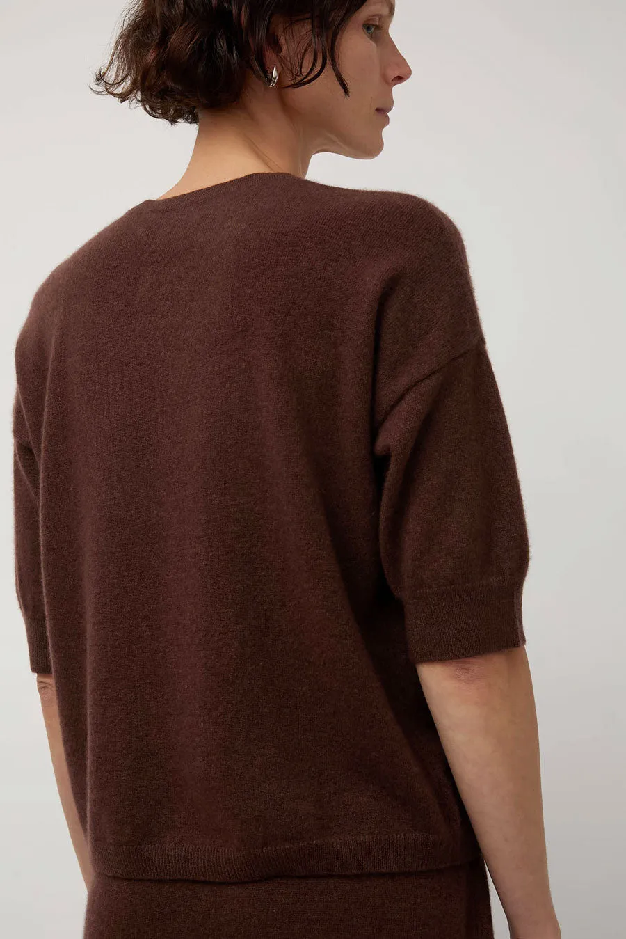 Modern Weaving Boyfriend Tee in Cinnamon sold by No. 6 product image thumbnail 4