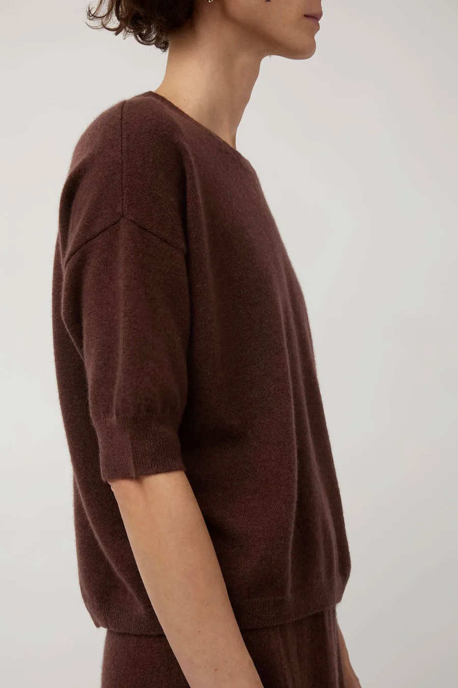 Modern Weaving Boyfriend Tee in Cinnamon sold by No. 6 product image thumbnail 2