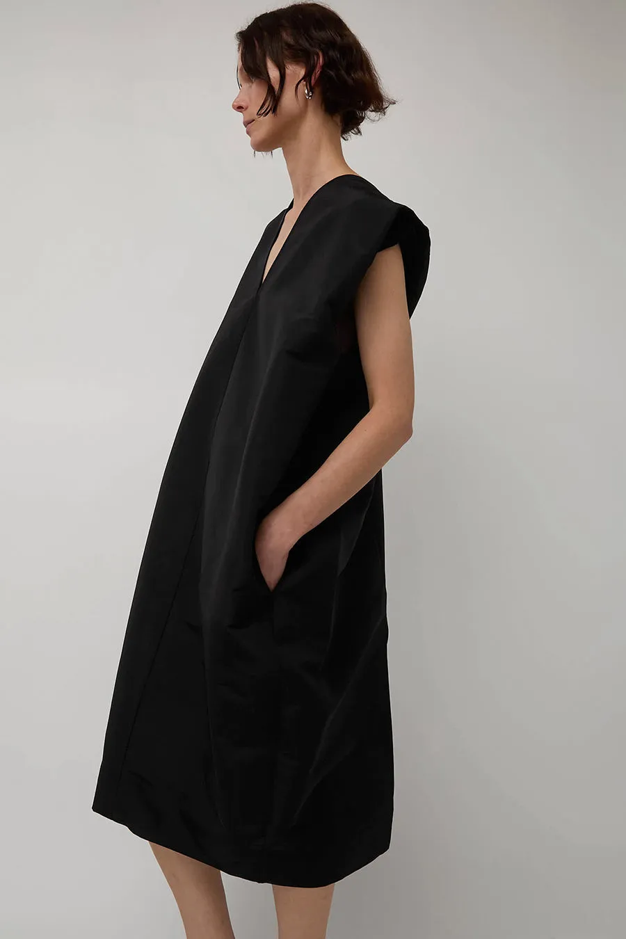 Modern Weaving Sculpt Dress in Black sold by No. 6 product image thumbnail 5