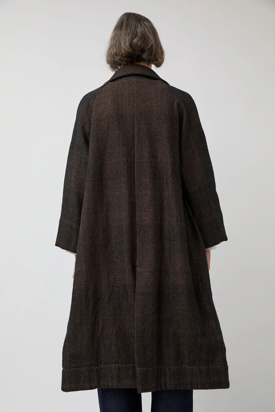 NYMANE Vasa Coat in Handwoven Herringbone sold by No. 6 product image thumbnail 4