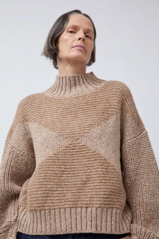 NYMANE Nadia Sweater in Brown sold by No. 6