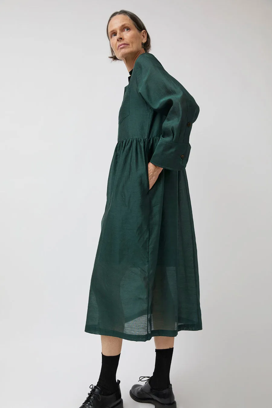 NYMANE Stockholm Dress in Bottle Green sold by No. 6 product image thumbnail 2
