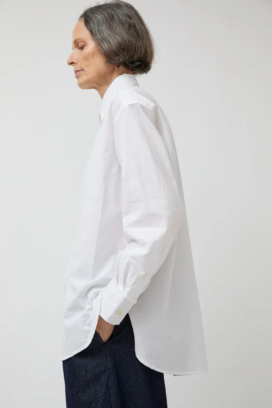 NYMANE Chris Shirt in White sold by No. 6 product image thumbnail 2