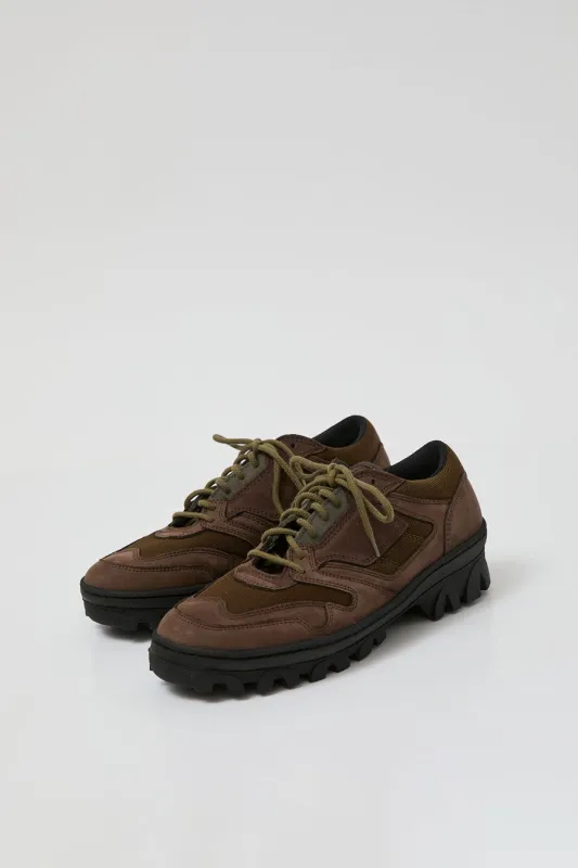Reproduction of Found 1858 Trainer in Brown and Olive sold by No. 6