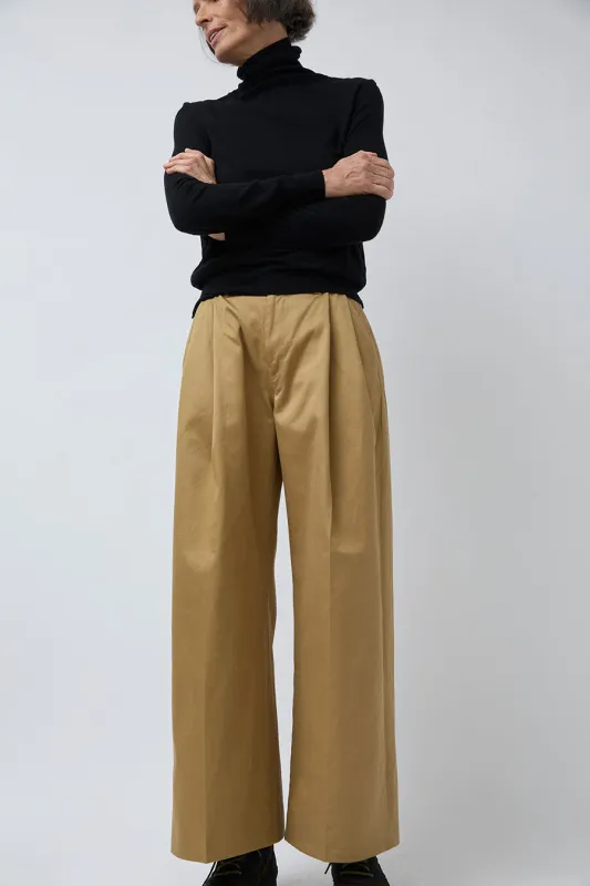 Tanaka Hakama Trousers in Beige sold by No. 6