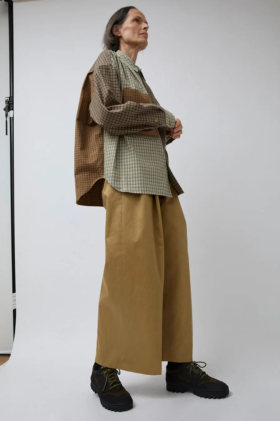 Tanaka Overshirt in Multi Check sold by No. 6 product image thumbnail 5