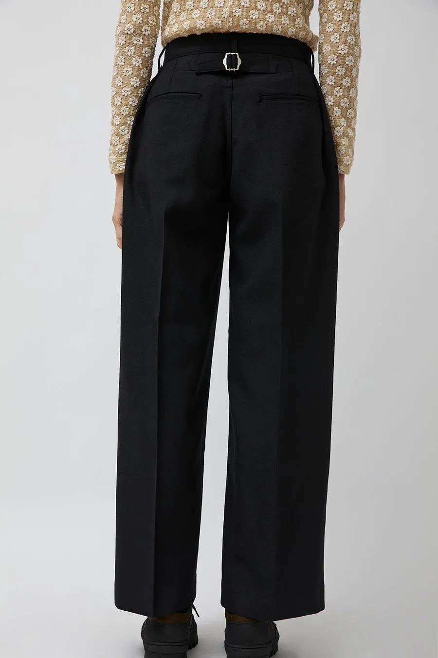 Tanaka Hakama Trousers in Black sold by No. 6 product image thumbnail 5