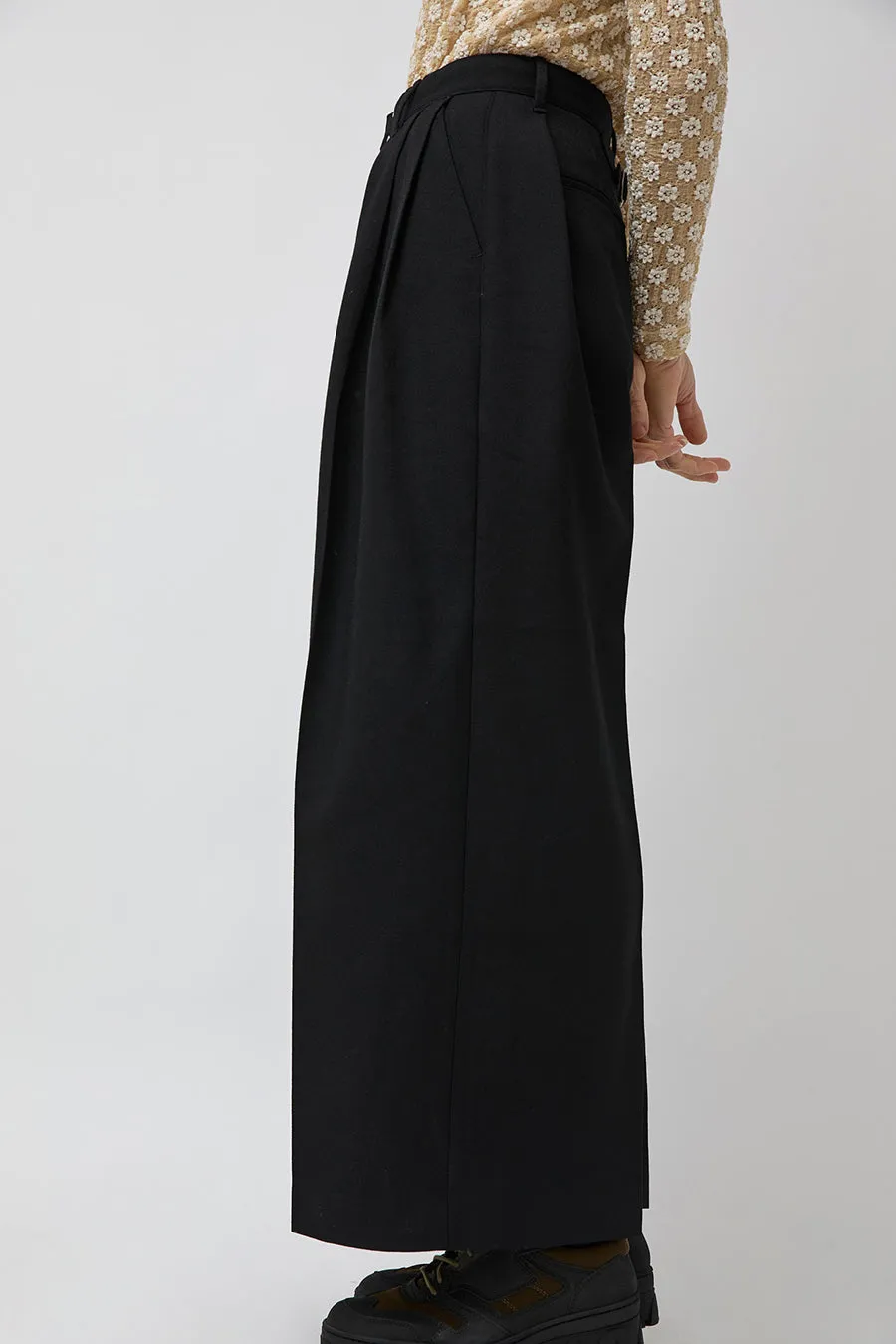 Tanaka Hakama Trousers in Black sold by No. 6 product image thumbnail 3