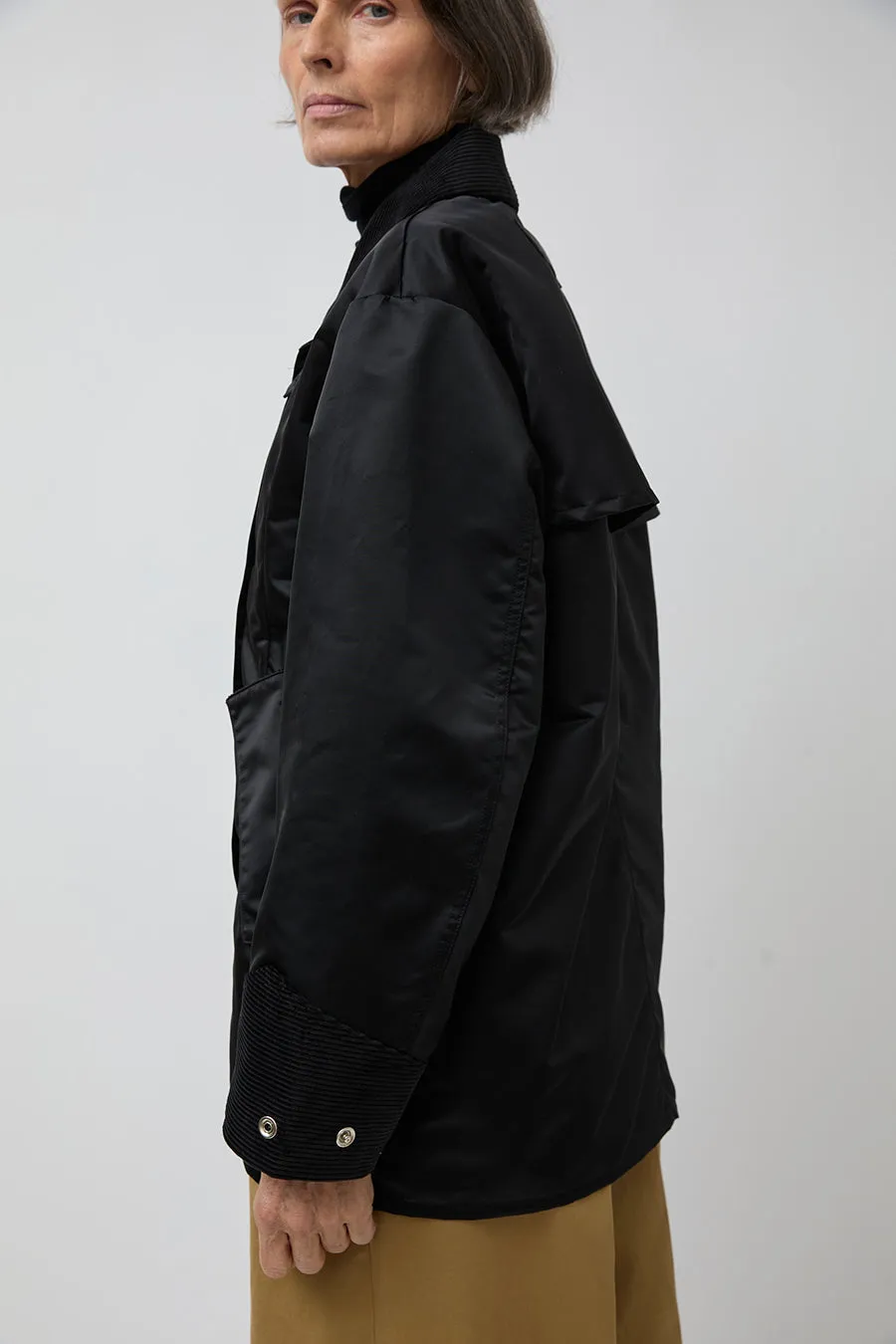 Tanaka Field Coat in Black sold by No. 6 product image thumbnail 3