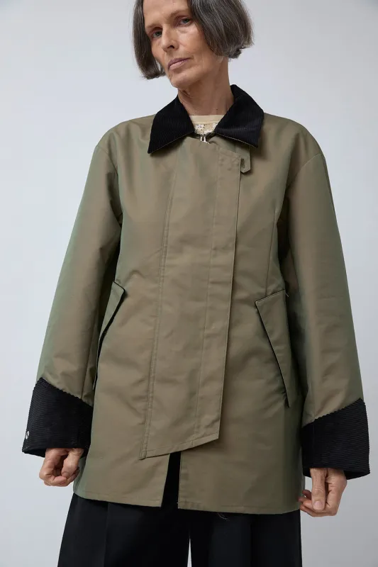 Tanaka Field Coat in Sage sold by No. 6