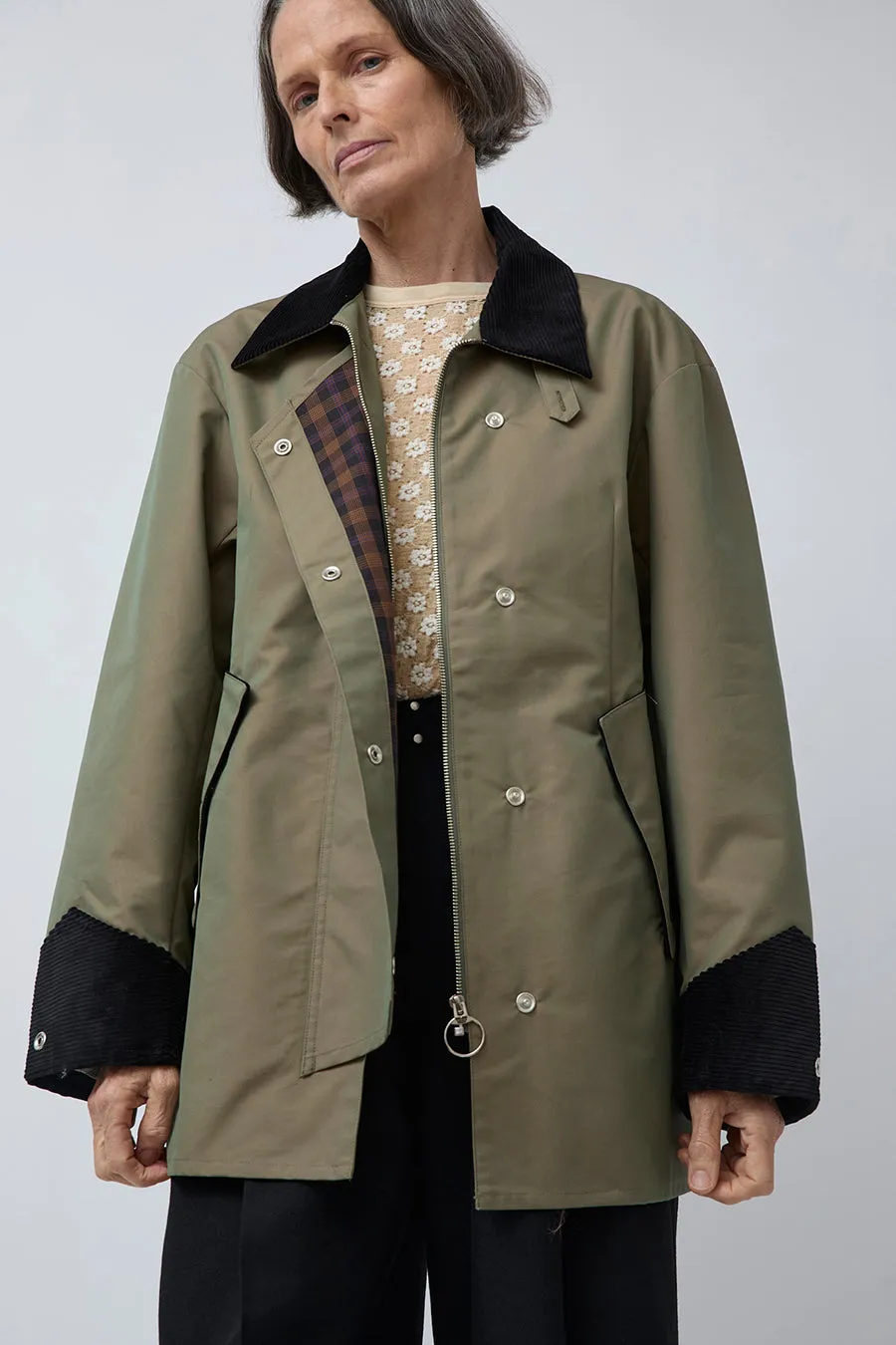 Tanaka Field Coat in Sage sold by No. 6 product image thumbnail 2