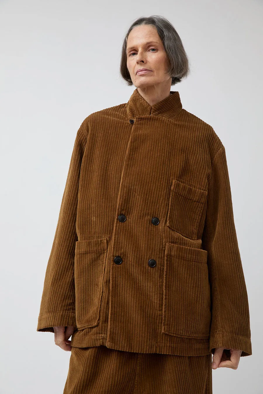 Girls of Dust Maxi Blazer in Monk Dream Cord sold by No. 6