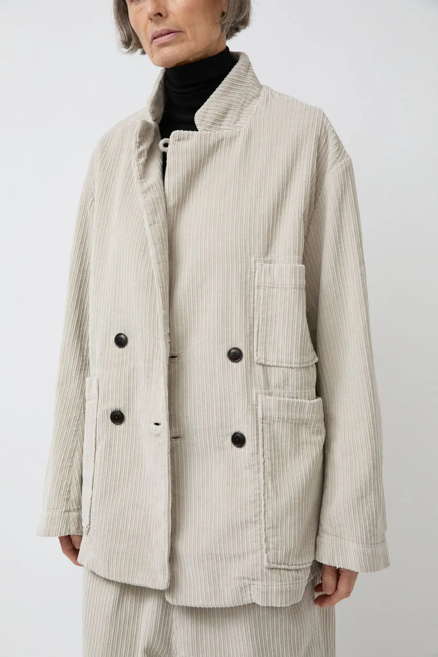 Girls of Dust Maxi Blazer in Mastik Dream Cord sold by No. 6 product image thumbnail 3