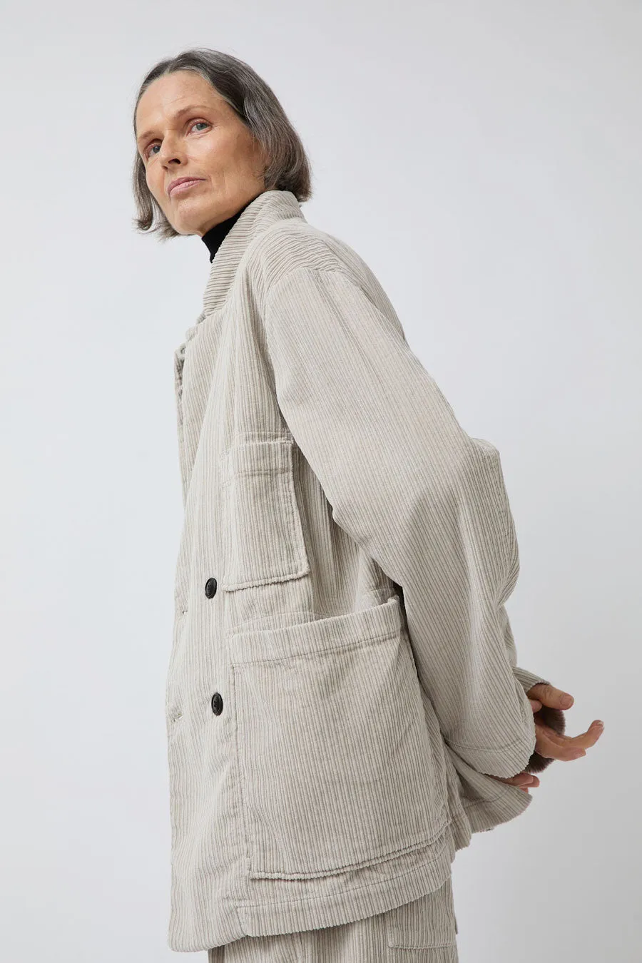 Girls of Dust Maxi Blazer in Mastik Dream Cord sold by No. 6 product image thumbnail 4
