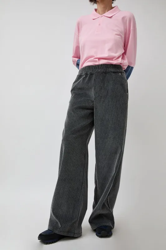 Façon Jacmin Polly Pant in Dark Grey Corduroy sold by No. 6