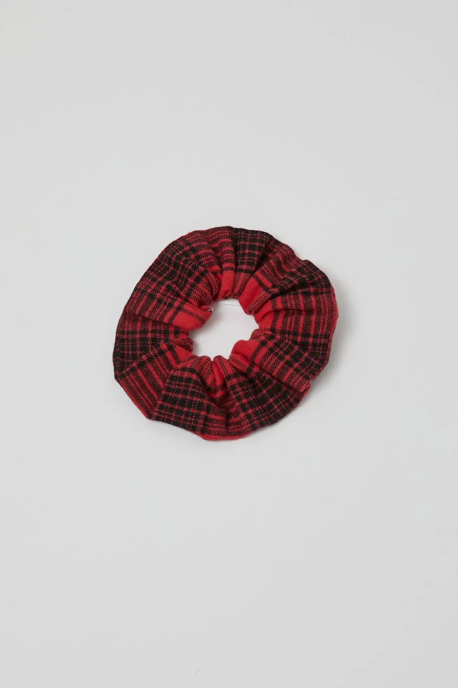 Rue Blanche Scrunchie in Red Plaid sold by No. 6 product image thumbnail 2