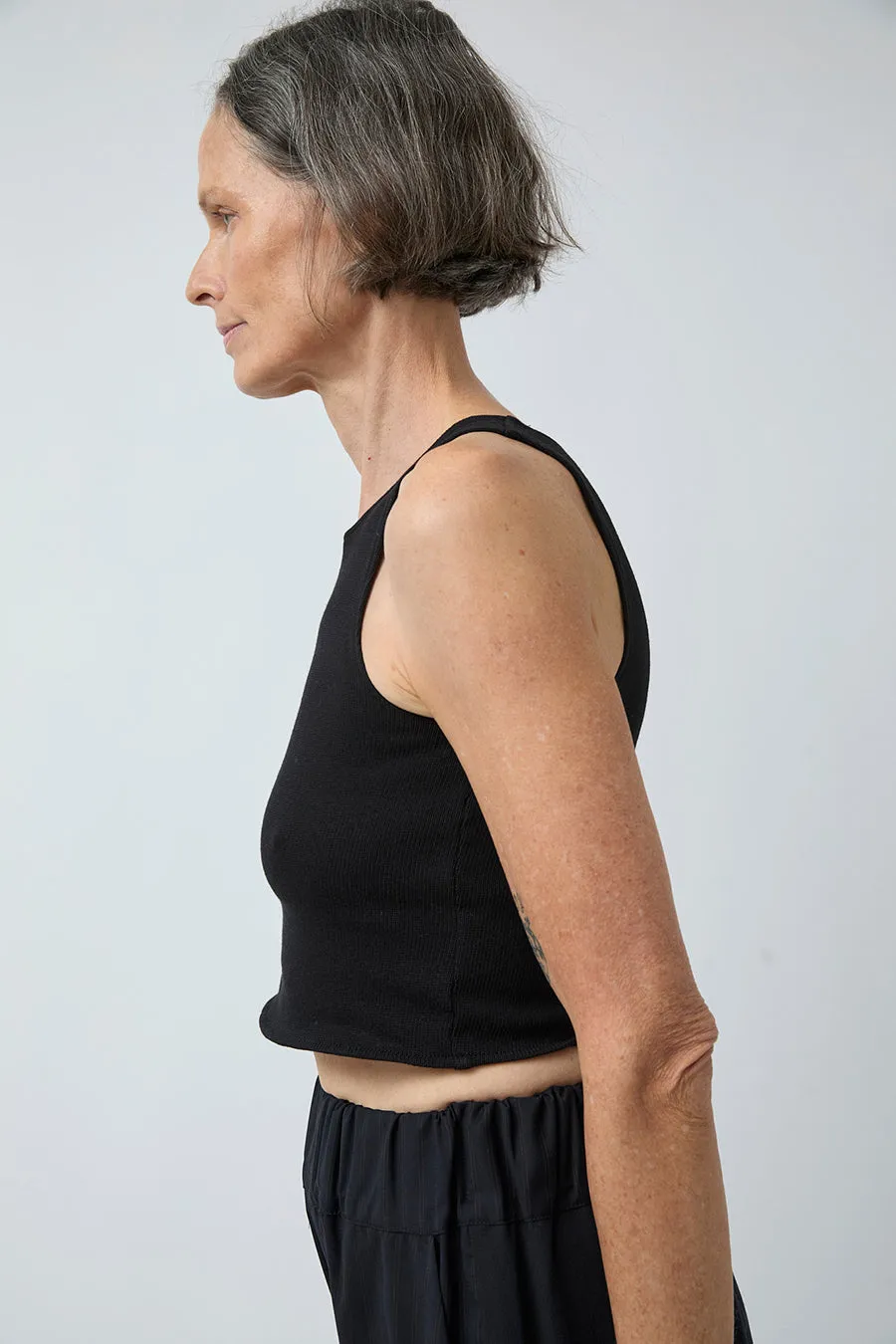 Vladimir Karaleev Imi Tank in Black sold by No. 6 product image thumbnail 3