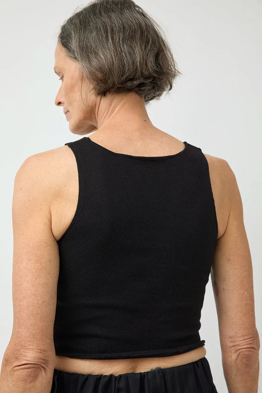 Vladimir Karaleev Imi Tank in Black sold by No. 6 product image thumbnail 4