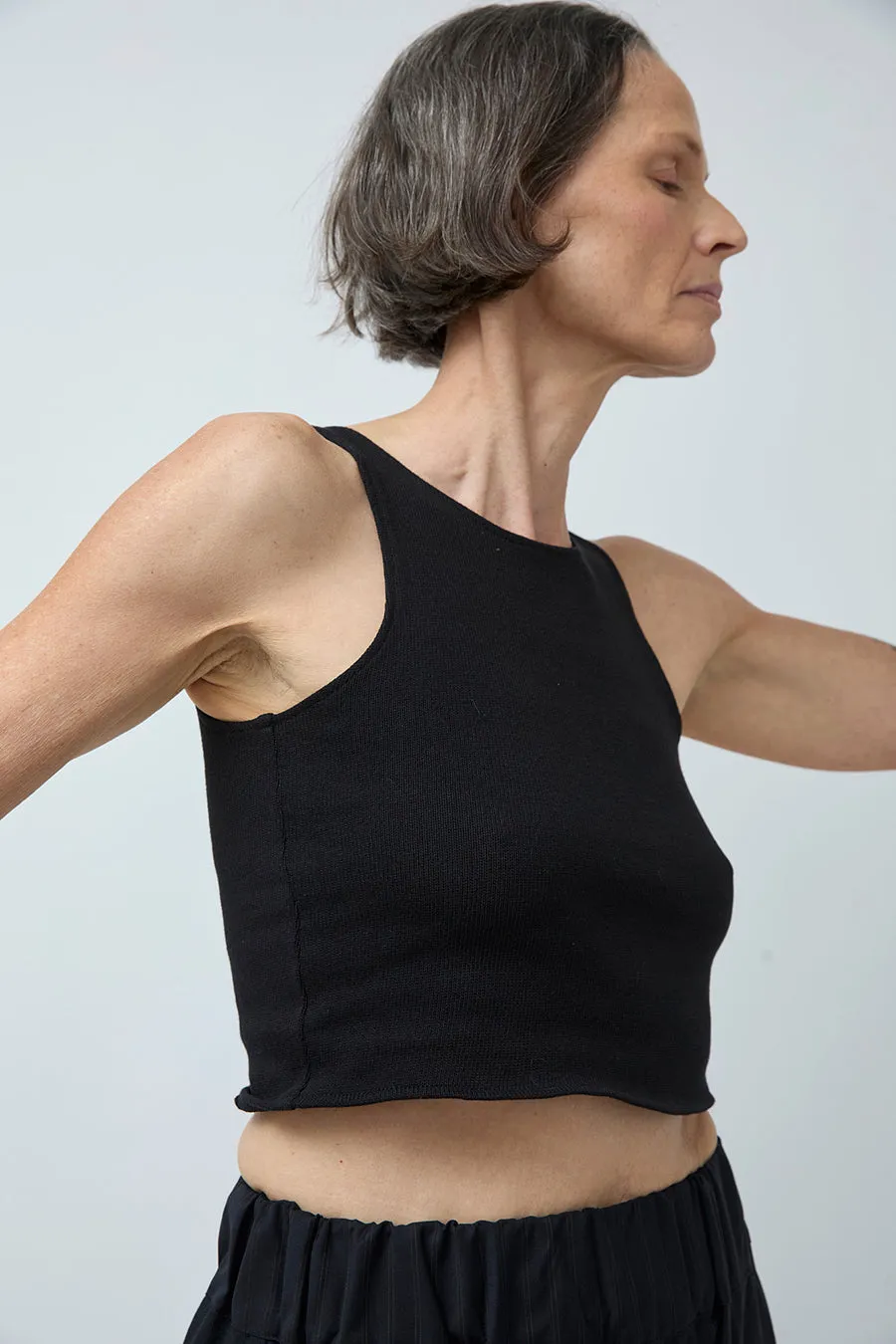 Vladimir Karaleev Imi Tank in Black sold by No. 6 product image thumbnail 2