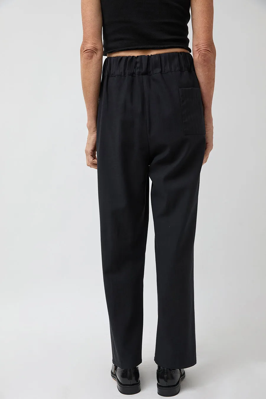 Vladimir Karaleev Basic Pants in Pinstripe sold by No. 6 product image thumbnail 5