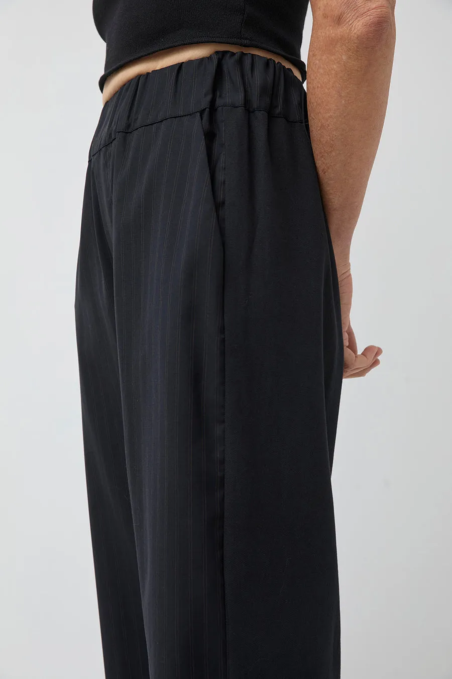 Vladimir Karaleev Basic Pants in Pinstripe sold by No. 6 product image thumbnail 2