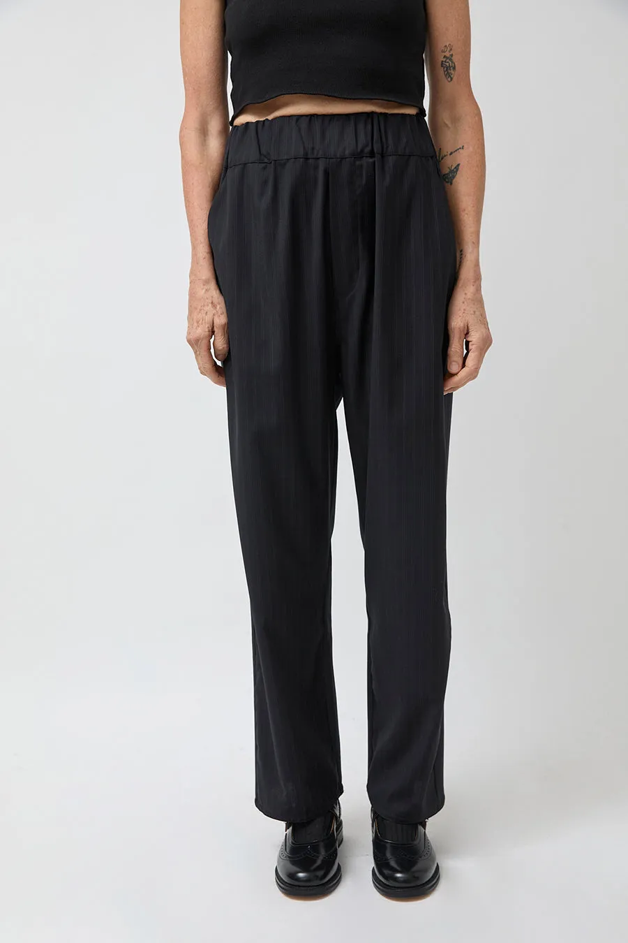 Vladimir Karaleev Basic Pants in Pinstripe sold by No. 6 product image thumbnail 3