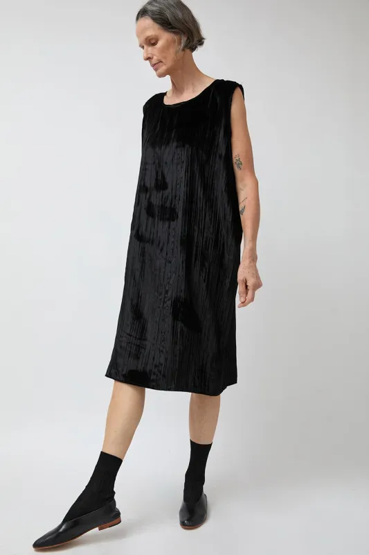 Vladimir Karaleev Nic Dress in Black Velvet sold by No. 6