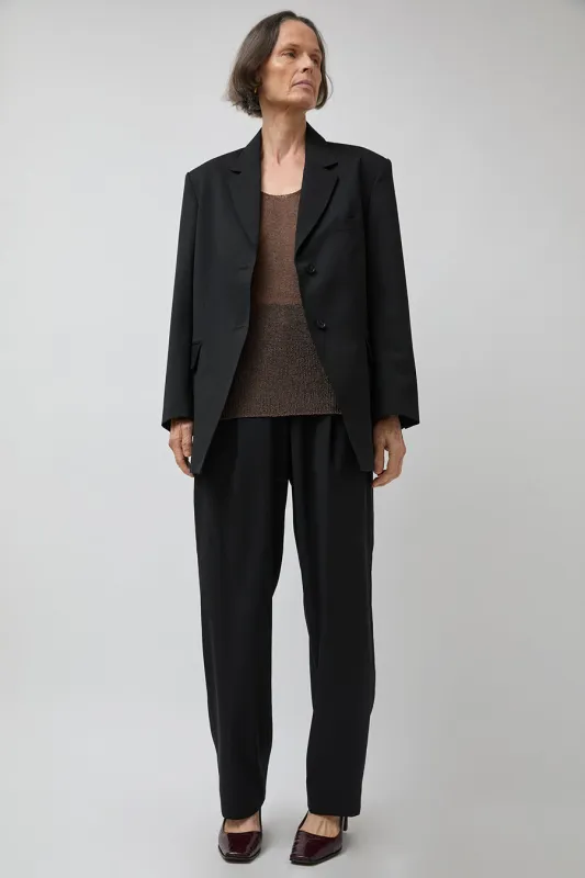 Pari Desai Neel Trouser in Black sold by No. 6