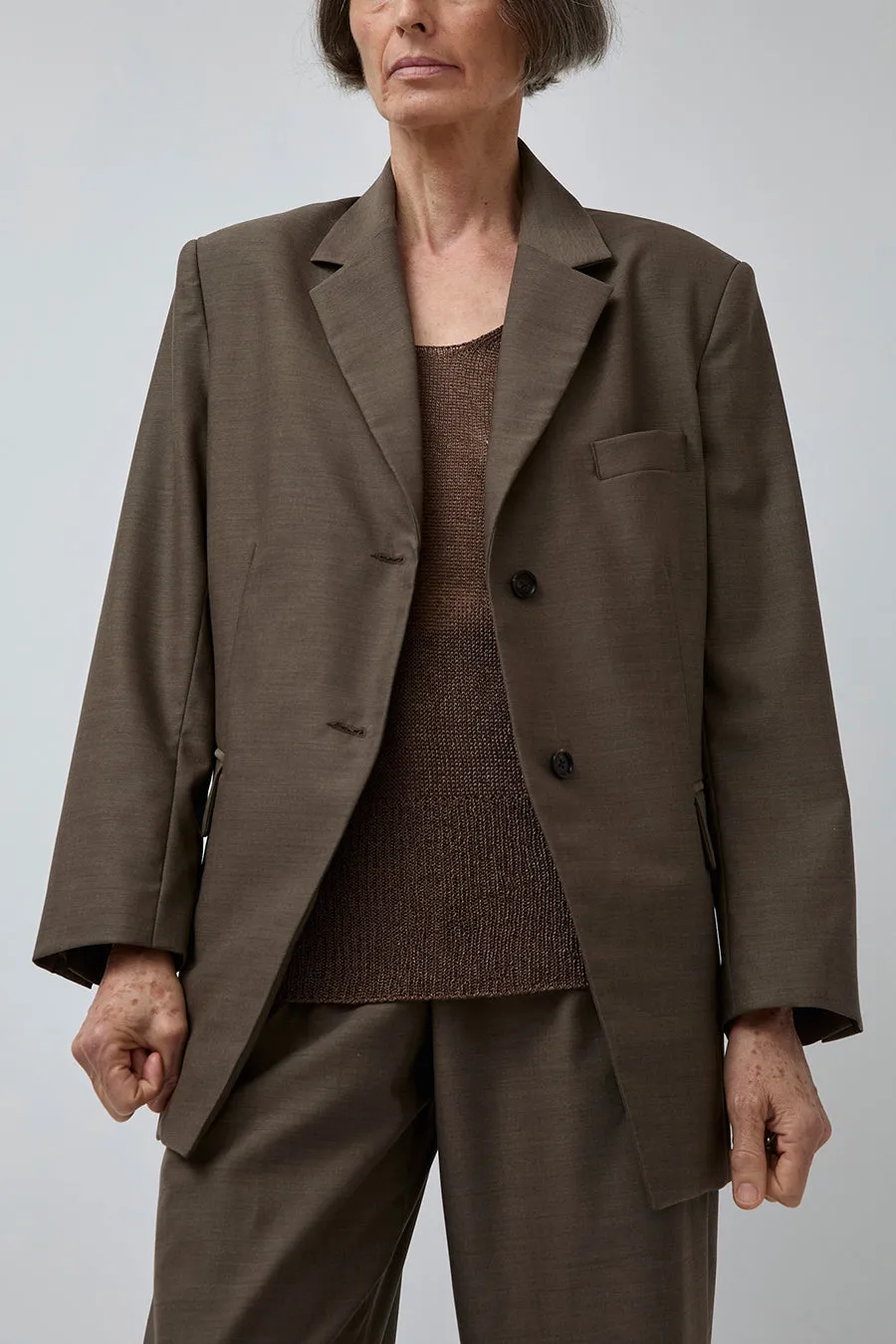 Pari Desai Serov Blazer in Tabac sold by No. 6 product image thumbnail 3