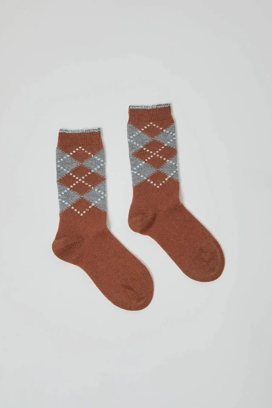 Maria La Rosa Britain Socks in Tobacco sold by No. 6 product image thumbnail 2