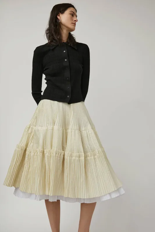 Nikki Chasin Octave Skirt in Butter sold by No. 6