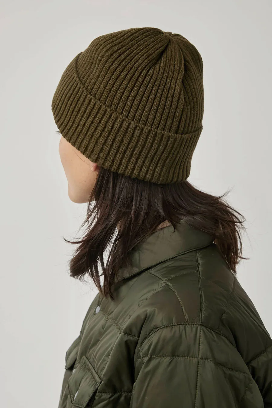 TAION Military Cap in Dark Olive sold by No. 6 product image thumbnail 3
