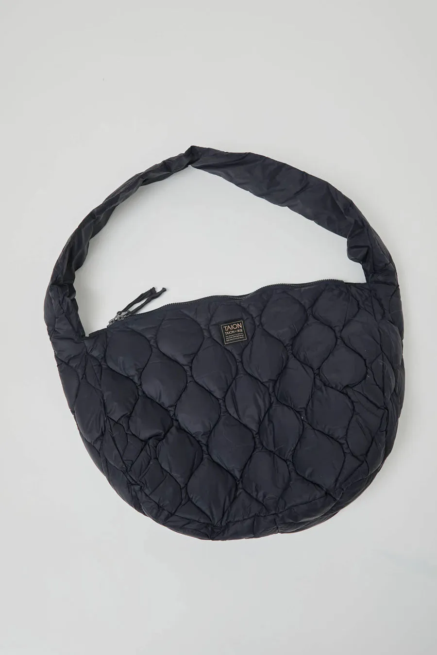 TAION Military Banana Shoulder Down Bag in Dark Navy sold by No. 6 product image thumbnail 3
