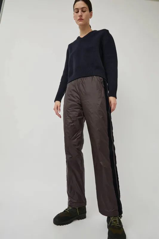TAION Track Down Pants in Dark Coco and Dark Navy sold by No. 6