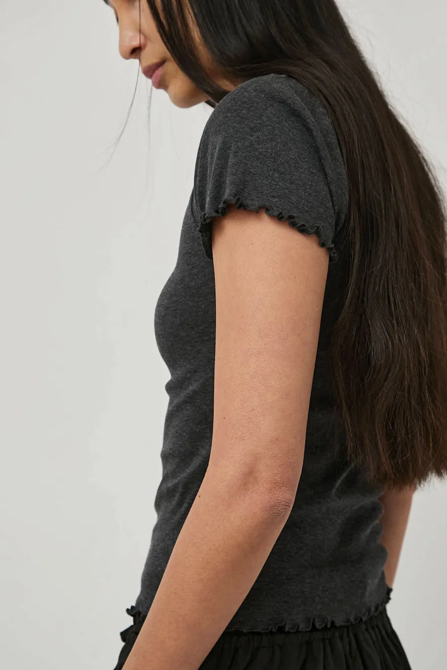 Deiji Studios Flounce Tee in Grey sold by No. 6 product image thumbnail 4